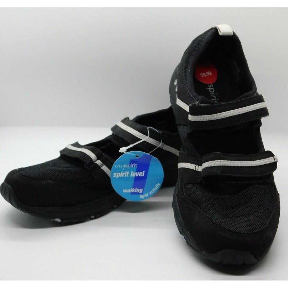 Easy Spirit Sneaker Hurricane Hook and Loop Closure Comfort Shoe Size 7 ~NEW~